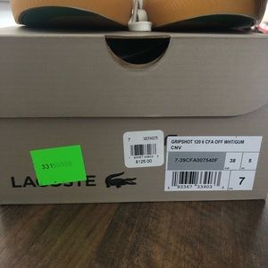 Lacoste shoes , new